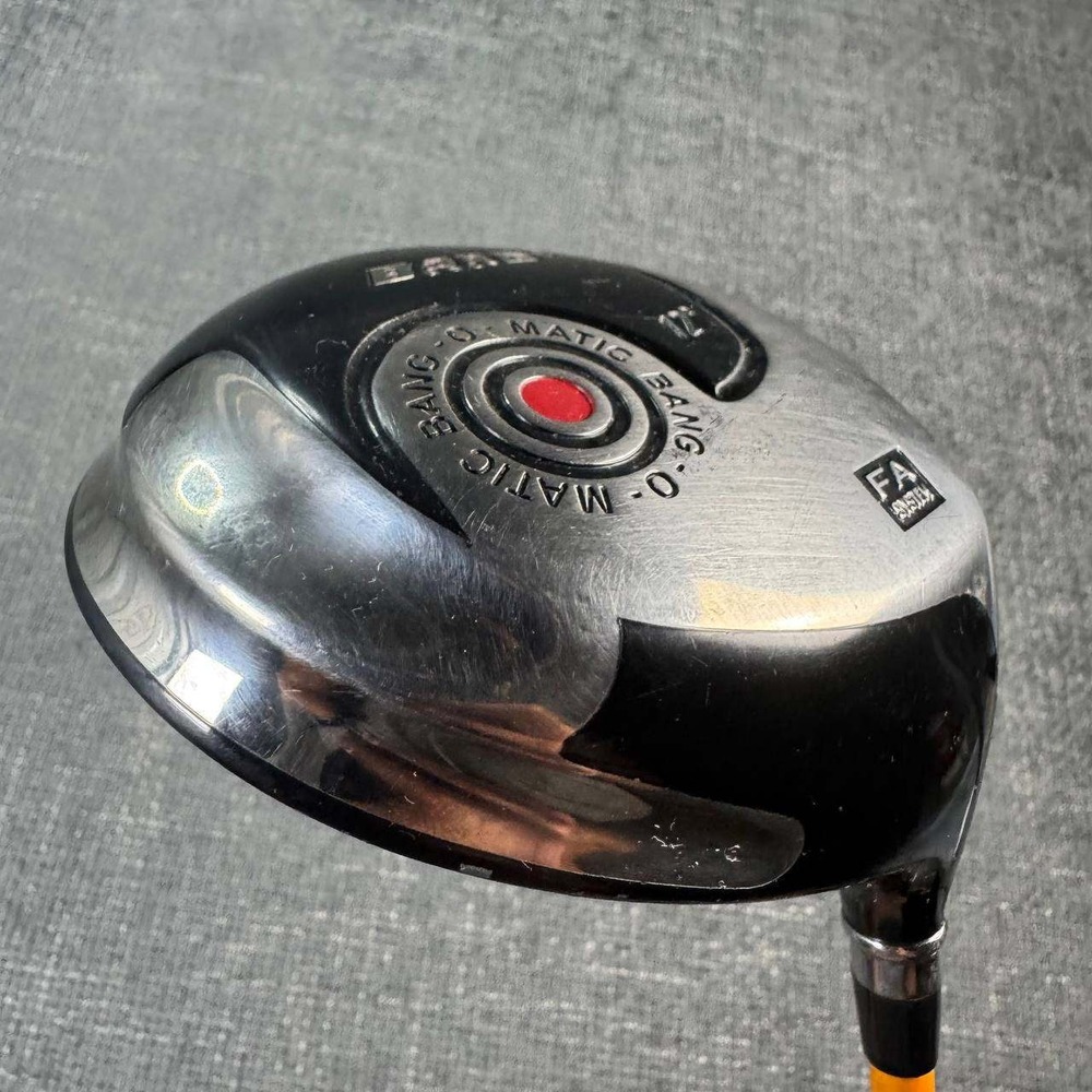 Bang Golf Bang-O-Matic Driver Unisex 12 Degree Black Silver FA System